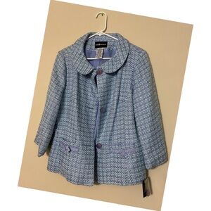 NWT Vintage Sag Harbor Jacket BLUE & purple